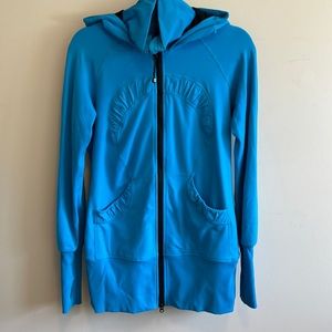 Lululemon Blue Scuba Jacket